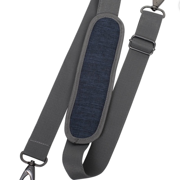 SWISSTECH Excursion Adventure Water Resistant Bottom 24" Duffel Bag Blue - Picture 4 of 14